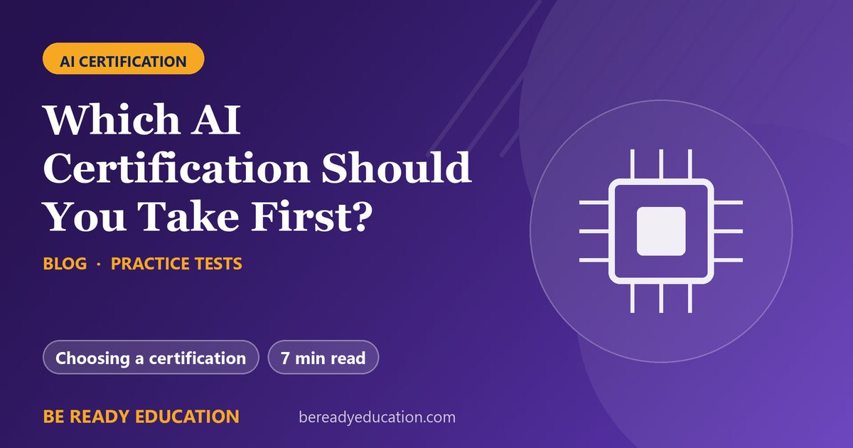 Which AI Certification Should You Take First?