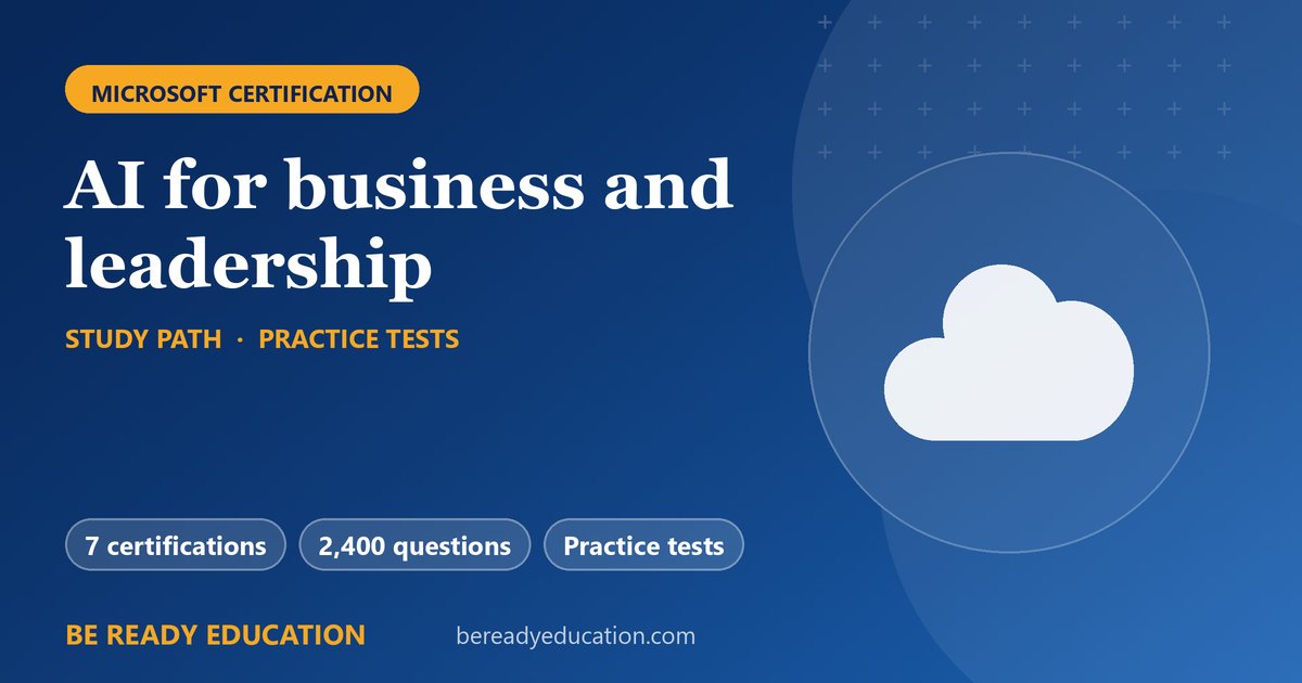 AI for business and leadership