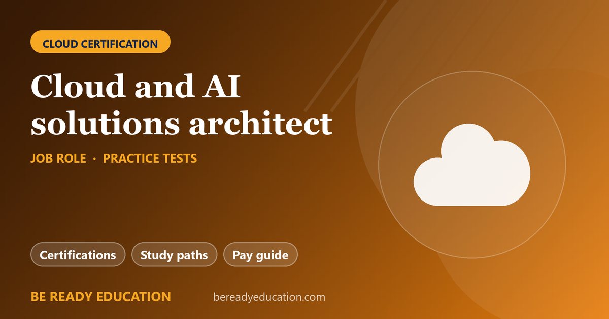 Cloud and AI solutions architect