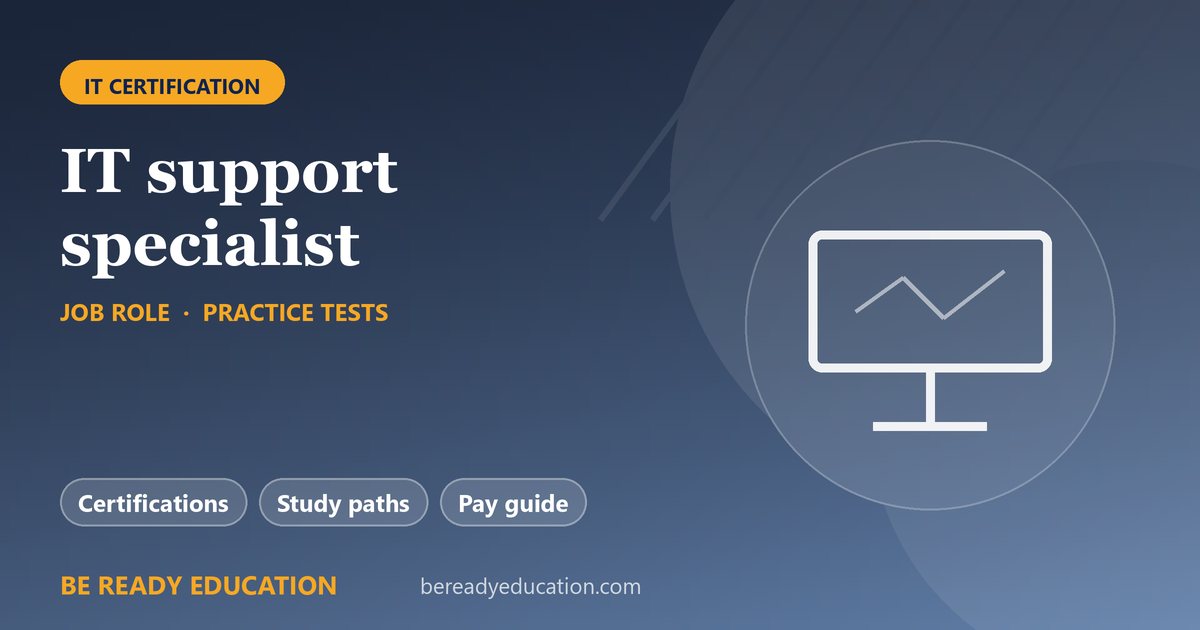 IT support specialist