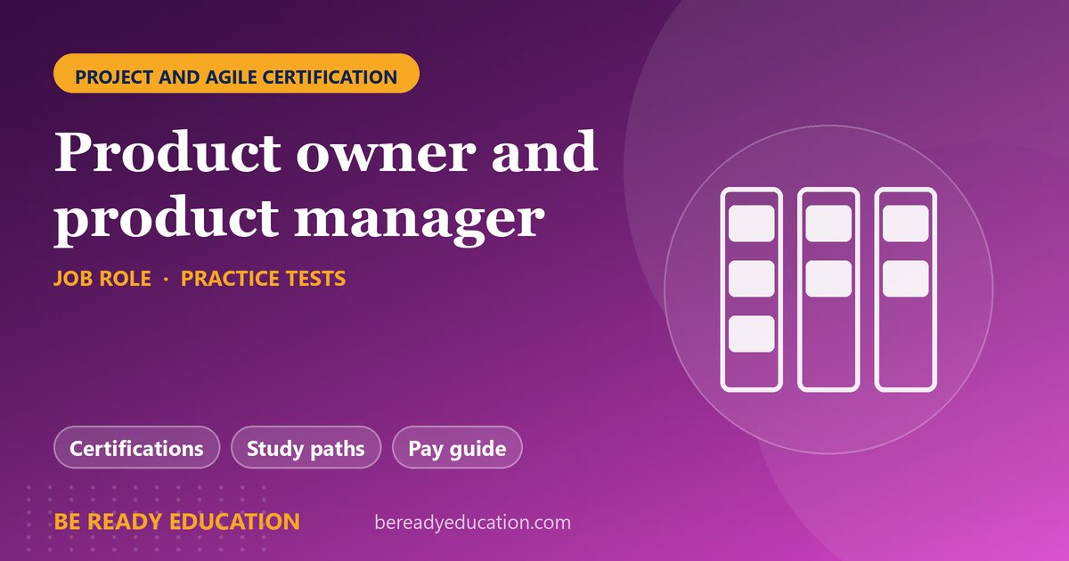 Product owner and product manager