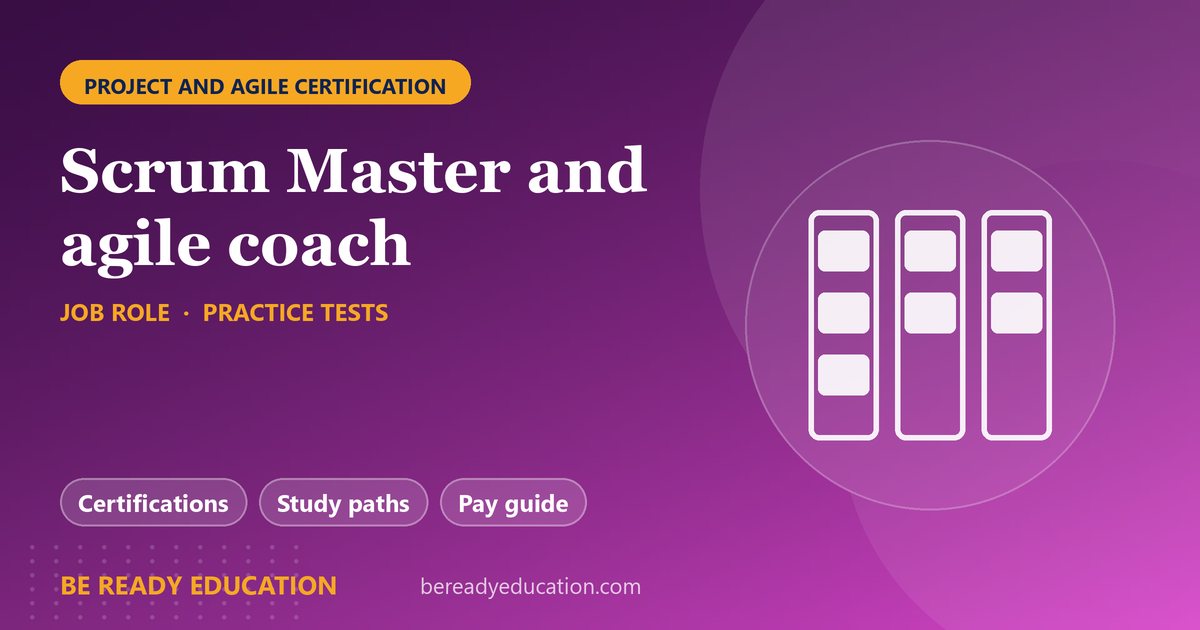 Scrum Master and agile coach
