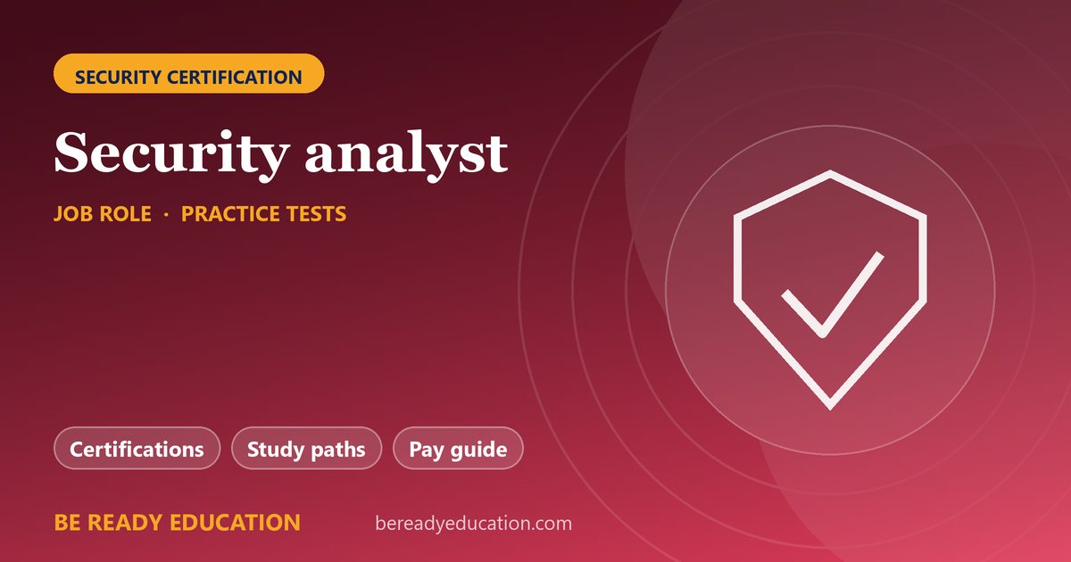 Security analyst