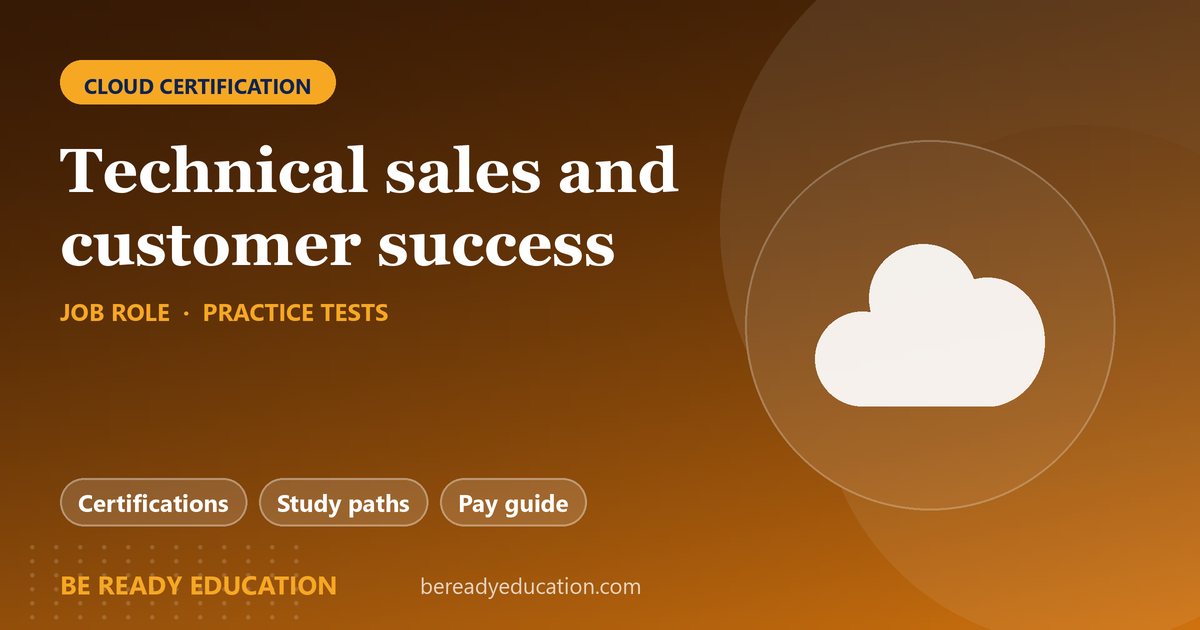 Technical sales and customer success